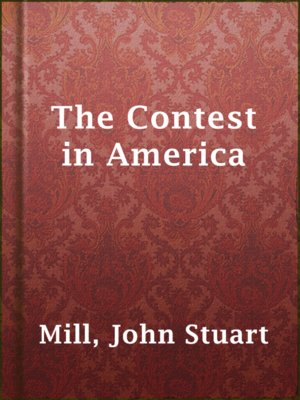 cover image of The Contest in America